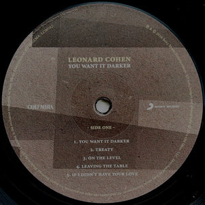 Leonard Cohen - You Want It Darker - 2016