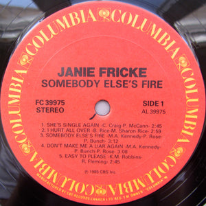 Janie Fricke - Somebody Else's Fire - 1985