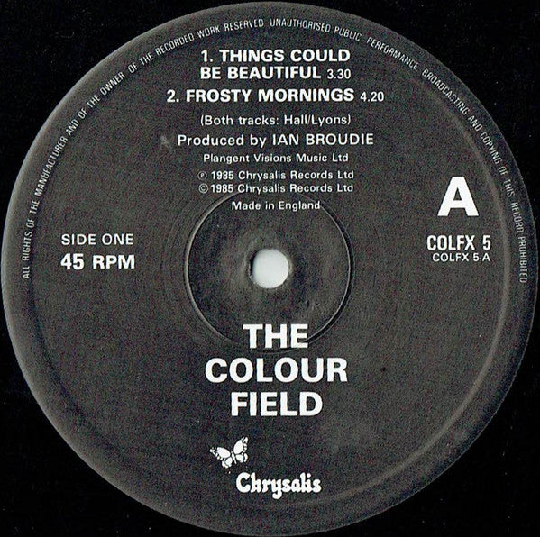 Colourfield, The - Things Could Be Beautiful - 1986