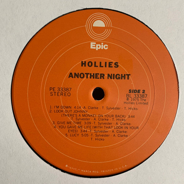 The Hollies - Another Night