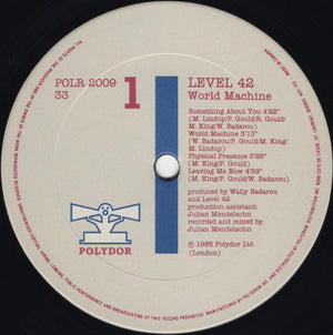 Level 42 - World Machine - 1985