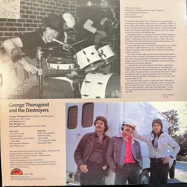 George Thorogood & The Destroyers - George Thorogood And The Destroyers