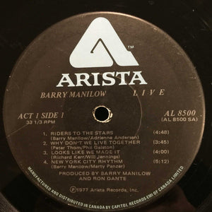 Barry Manilow - Live - 1977