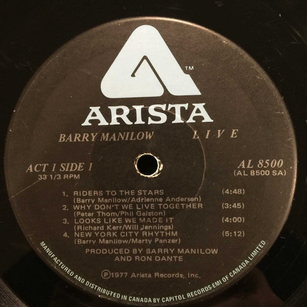 Barry Manilow - Live - 1977