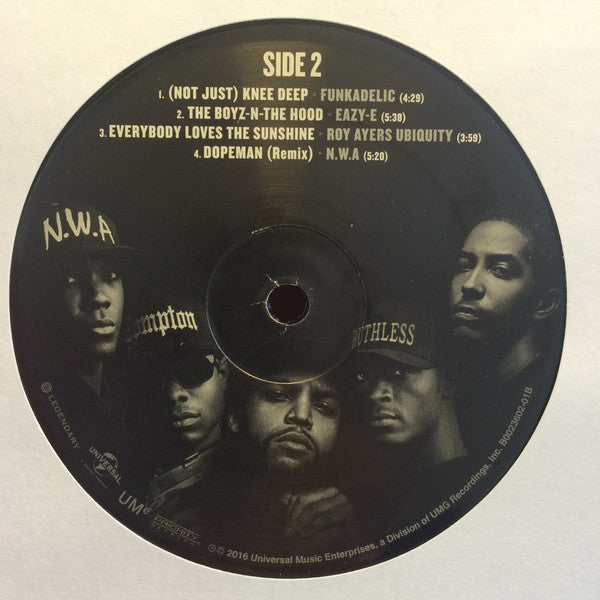 Various - Straight Outta Compton (Music From The Motion Picture) Vinyl Record