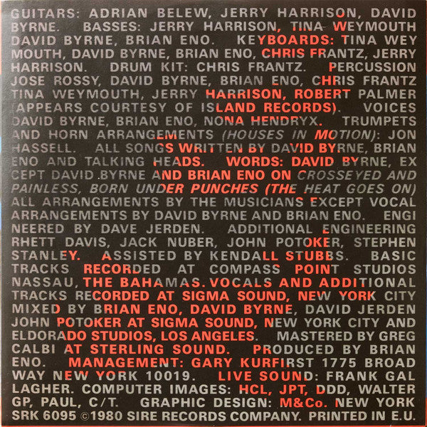 Talking Heads - Remain In Light - 2013