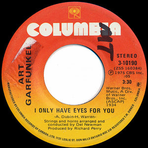 Art Garfunkel - I Only Have Eyes For You - 1975