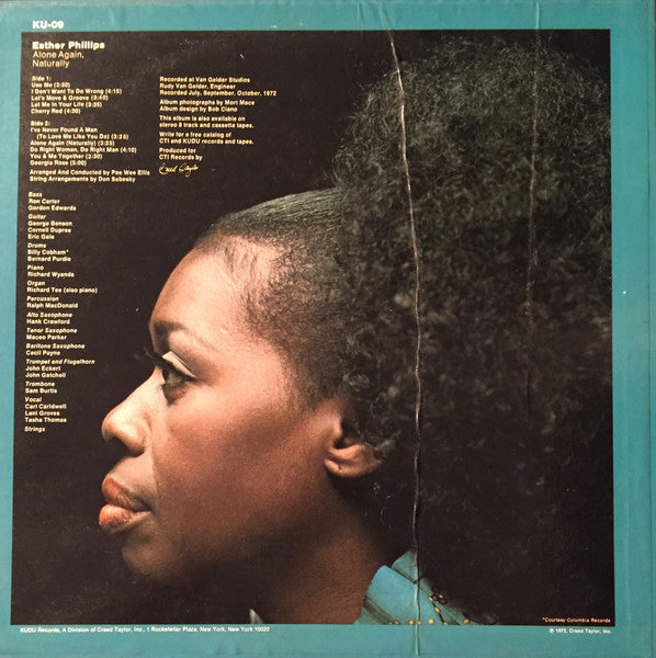 Esther Phillips - Alone Again, Naturally - 1972