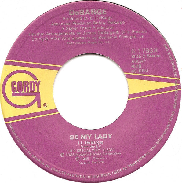 DeBarge - Who's Holding Donna Now