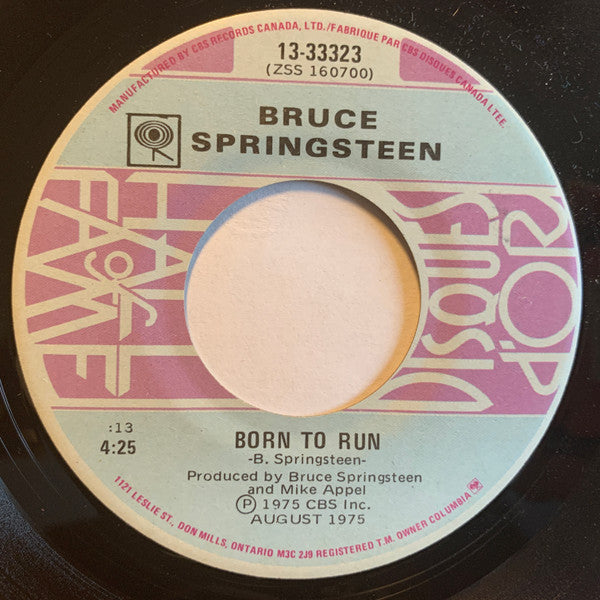Bruce Springsteen - Born To Run / Spirit In The Night