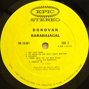 Donovan - Barabajagal - 1969
