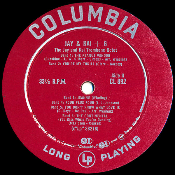 J.J. Johnson - Jay & Kai + 6: The Jay And Kai Trombone Octet