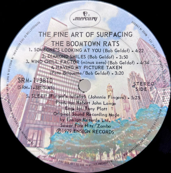 Boomtown Rats, The - The Fine Art Of Surfacing - 1979