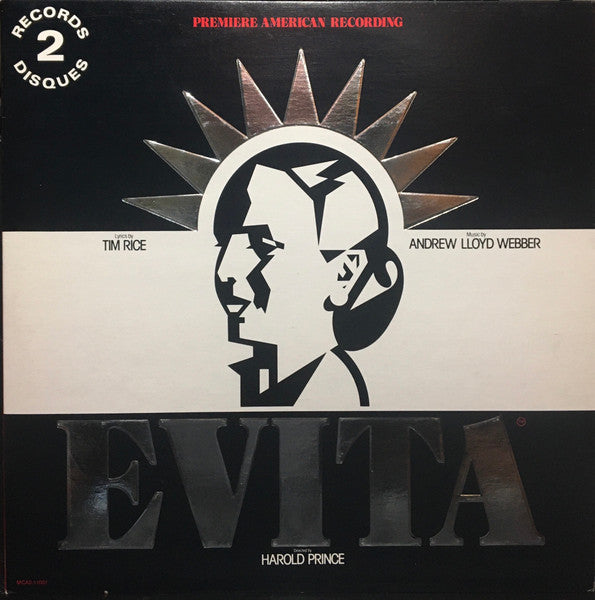 Andrew Lloyd Webber And Tim Rice - Evita: Premiere American Recording - 1979