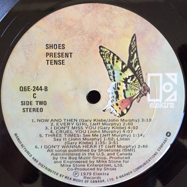 Shoes - Present Tense Vinyl Record