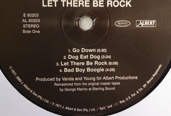 AC/DC - Let There Be Rock - 2003