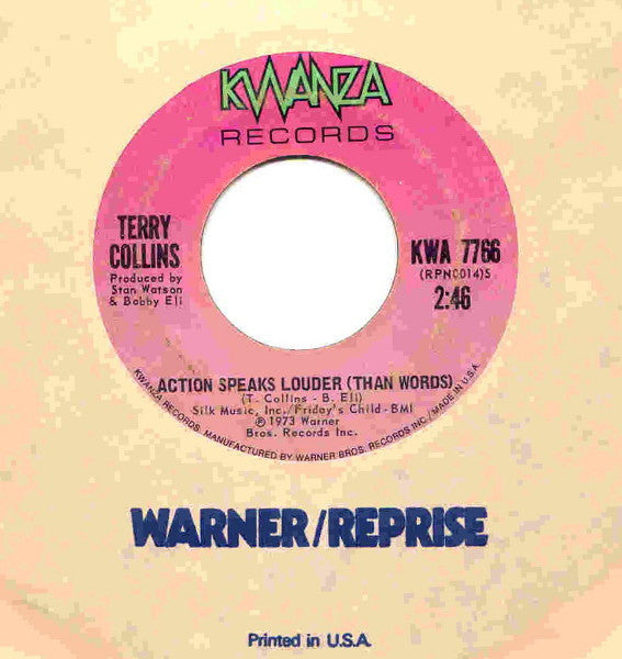 Terry Collins - Action Speaks Louder (Than Words)