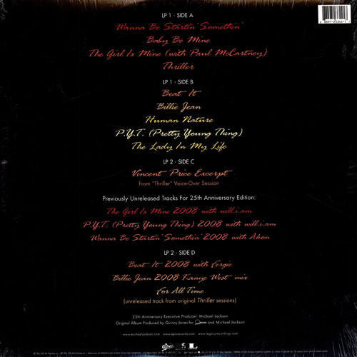 Michael Jackson - Thriller 25 - 2008