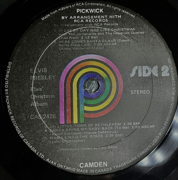 Elvis Presley - Elvis' Christmas Album - 1975