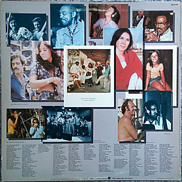 Maria Muldaur - Waitress In The Donut Shop - 1974