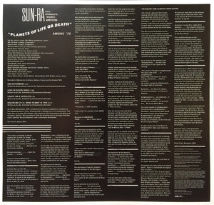 The Sun Ra Arkestra - Planets Of Life Or Death: Amiens '73