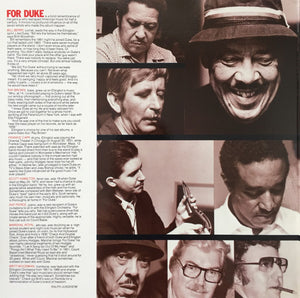 Bill Berry And His Ellington Allstars - For Duke - 1978