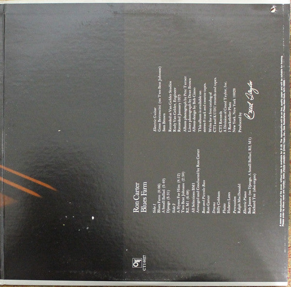 Ron Carter - Blues Farm - 1973