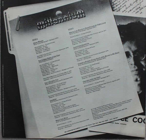 Bruce Cockburn - Resume - 1981