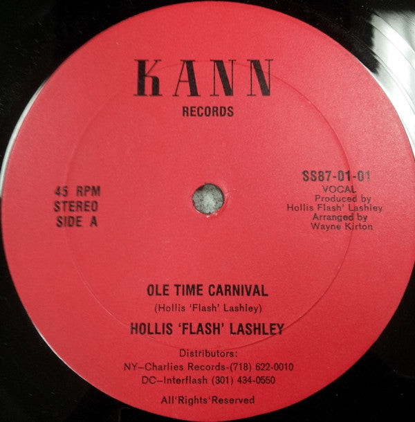Hollis "Flash" Lashley - Ole Time Carnival