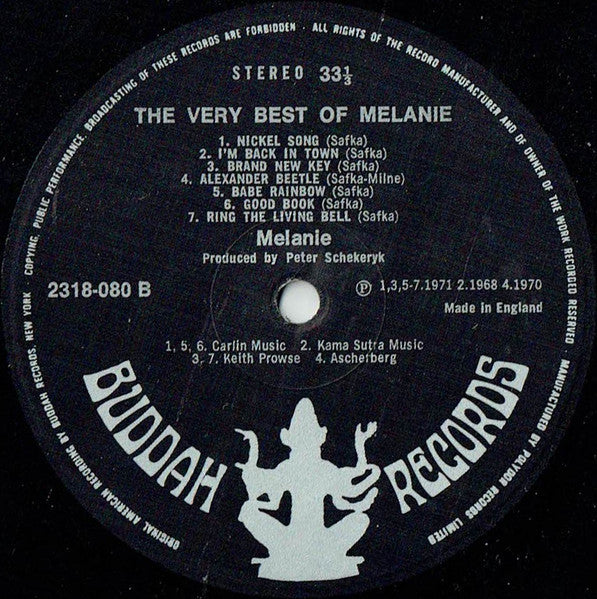 Melanie - The Very Best Of Melanie - 1973