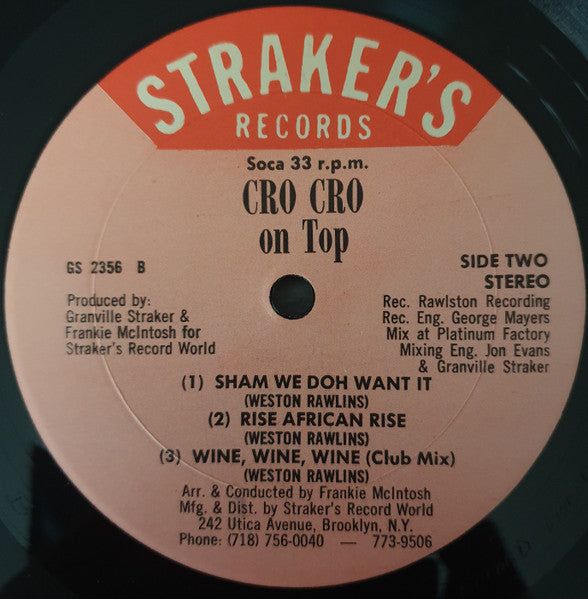 Cro Cro - On Top - 1992