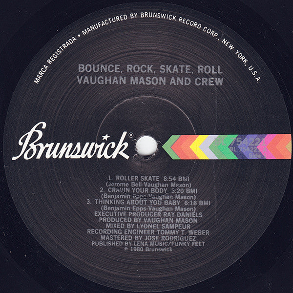 Vaughan Mason & Crew - Bounce, Rock, Skate, Roll - 1980