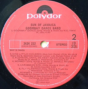 Goombay Dance Band - Sun Of Jamaica