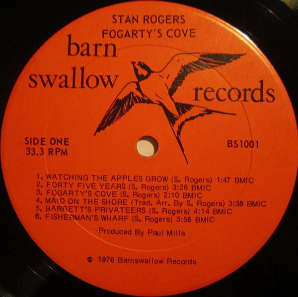 Stan Rogers - Fogarty's Cove - 1976