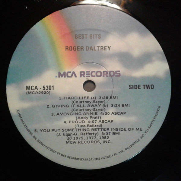 Roger Daltrey - Best Bits - 1982
