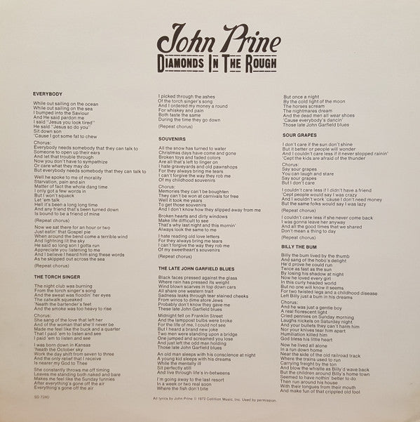 John Prine - Diamonds In The Rough