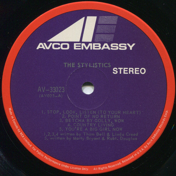 Stylistics, The - The Stylistics - 1971