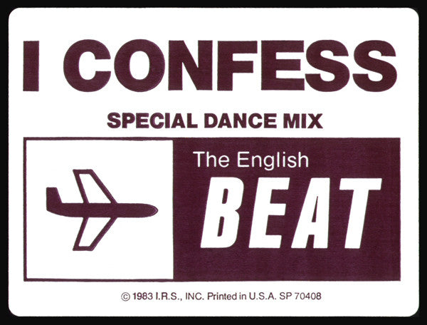 Beat (2), The - I Confess (Special Dance Mix) - 1983