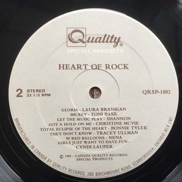 Various - Heart Of Rock - 1985