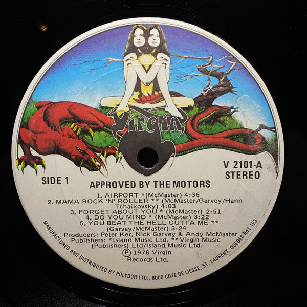 Motors, The - Approved By The Motors - 1978