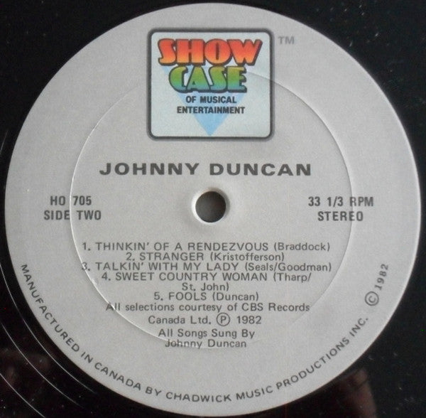 Johnny Duncan - His Original Hits - 1982