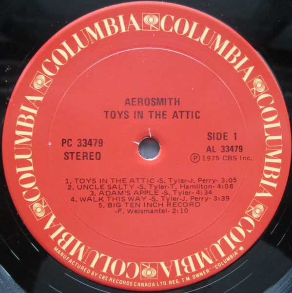 Aerosmith - Toys In The Attic - 1987