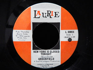 Barry Greenfield - New York Is Closed Tonight