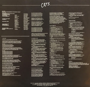Andrew Lloyd Webber - Cats: Original London Cast Album - 1981