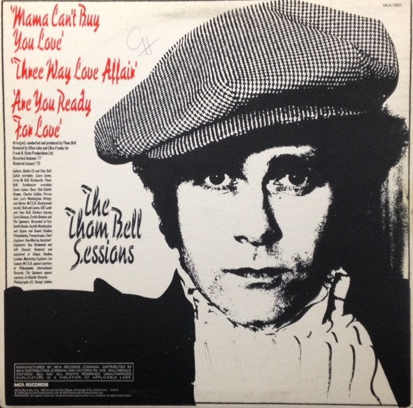 Elton John - The Thom Bell Sessions