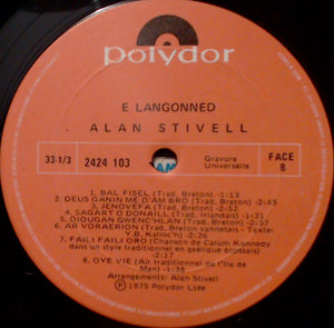 Alan Stivell - E Langonned - 1975