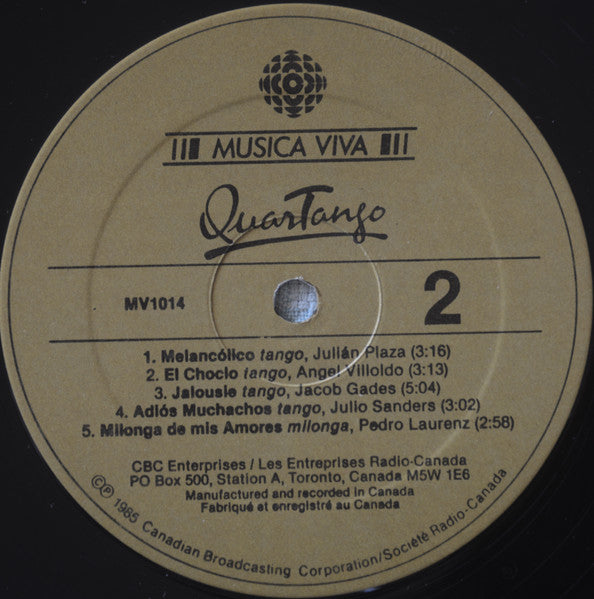 Quartango - Quartango - 1985
