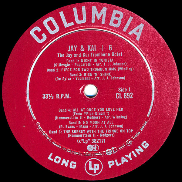 J.J. Johnson - Jay & Kai + 6: The Jay And Kai Trombone Octet