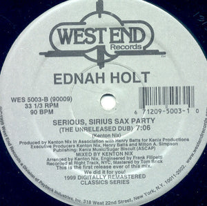 Ednah Holt - Serious, Sirius Space Party - 1999