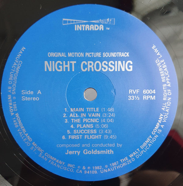 Jerry Goldsmith - Night Crossing (Original Motion Picture Soundtrack)